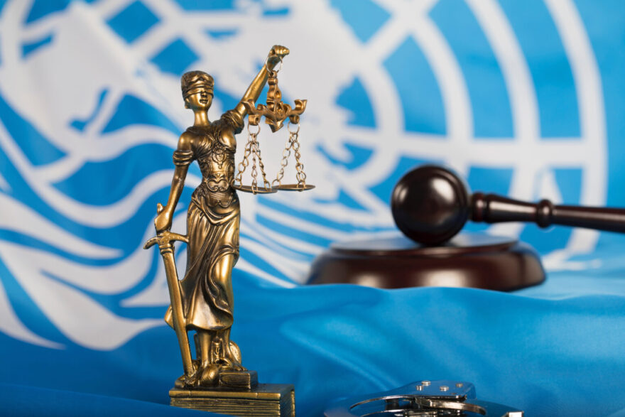 Lady Justice and the UN